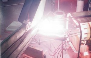 Fotografia zarejestrowana podczas wyładowania